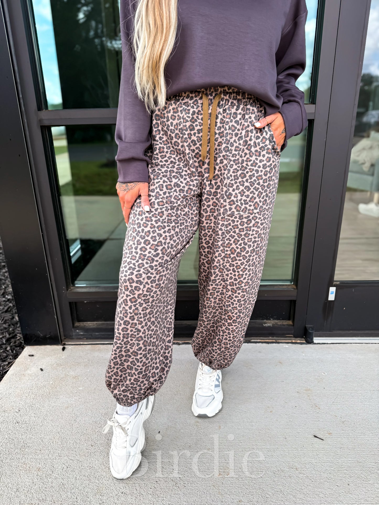 PRE-ORDER Birdie Spotted Luxe Joggers