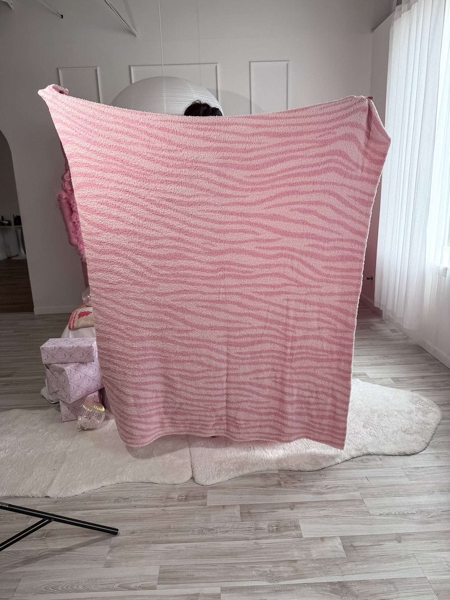 PREORDER Birdie Blanket in Purrfectly Pink *final sale*