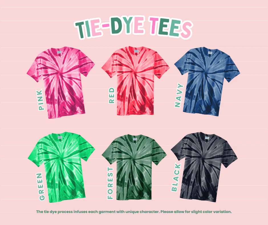 PREORDER Pink Christmas Tree Trio Embroidered/ Appliqué Tee/ Crew