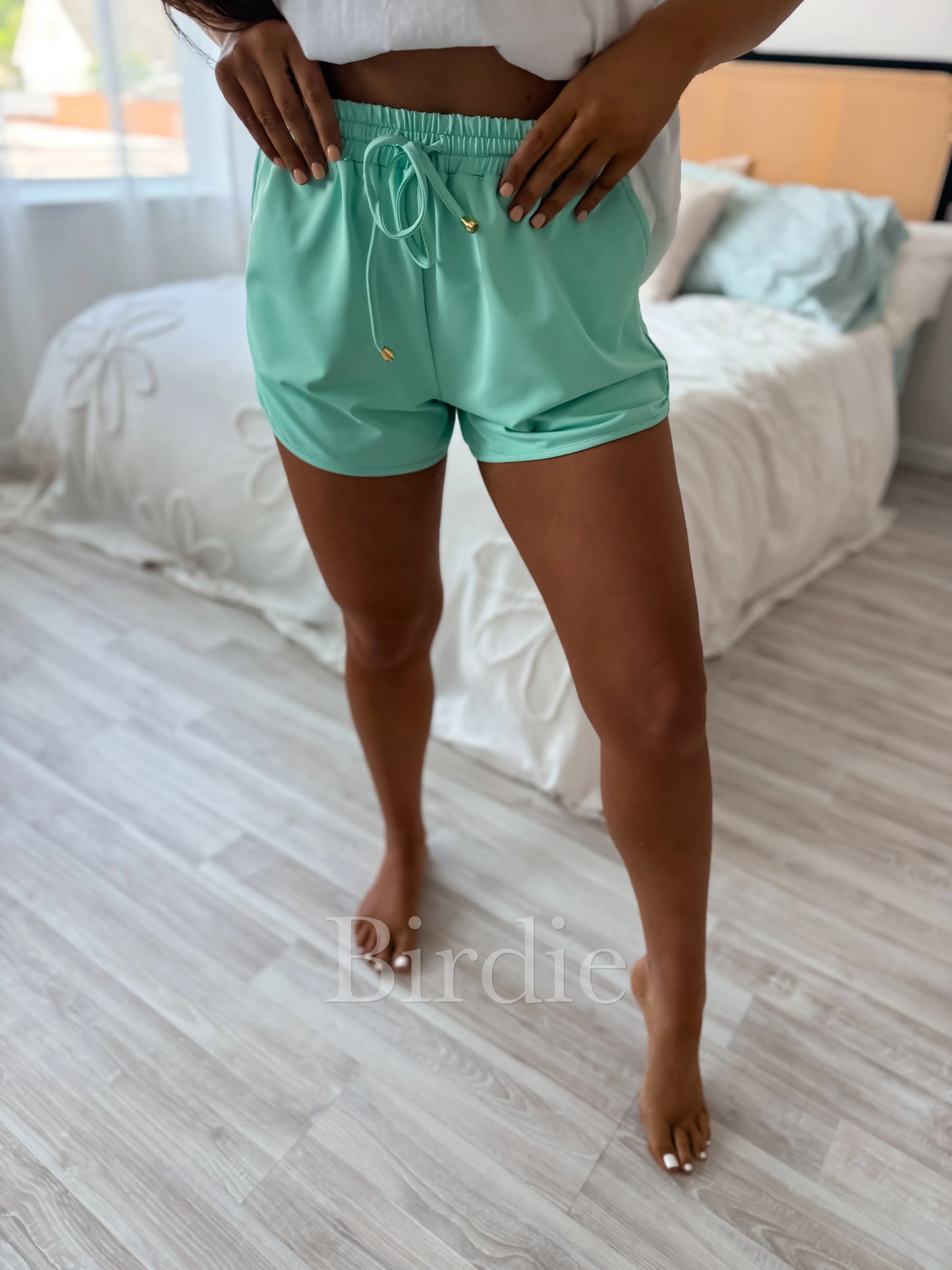 PREORDER Birdie Active Shorts in Mint
