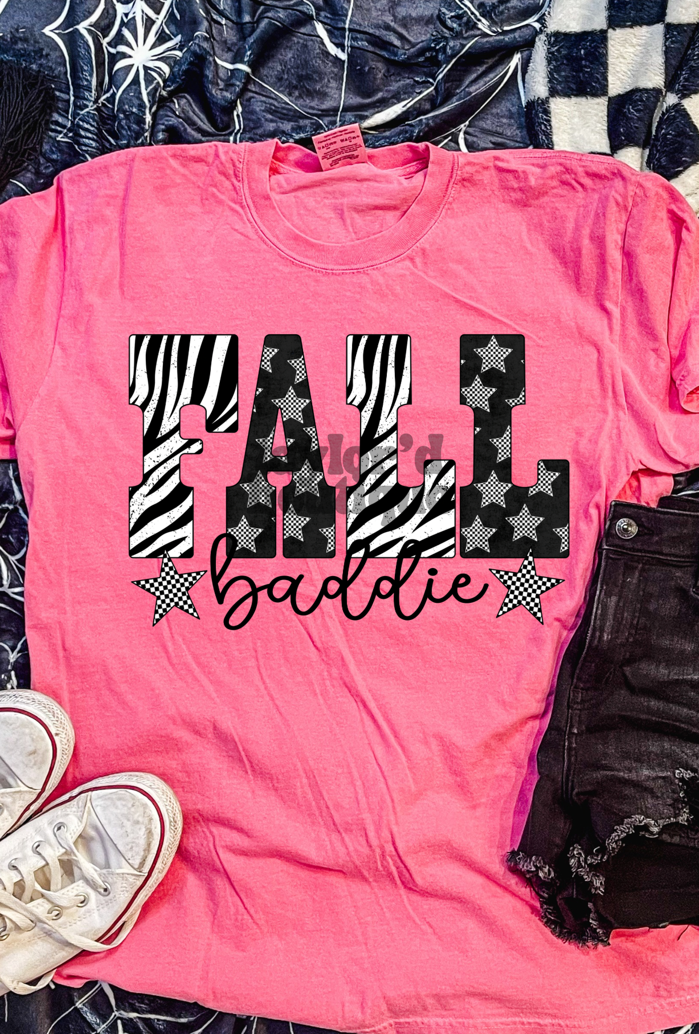 ✨⭐️ Fall Baddie Tee/ Crew