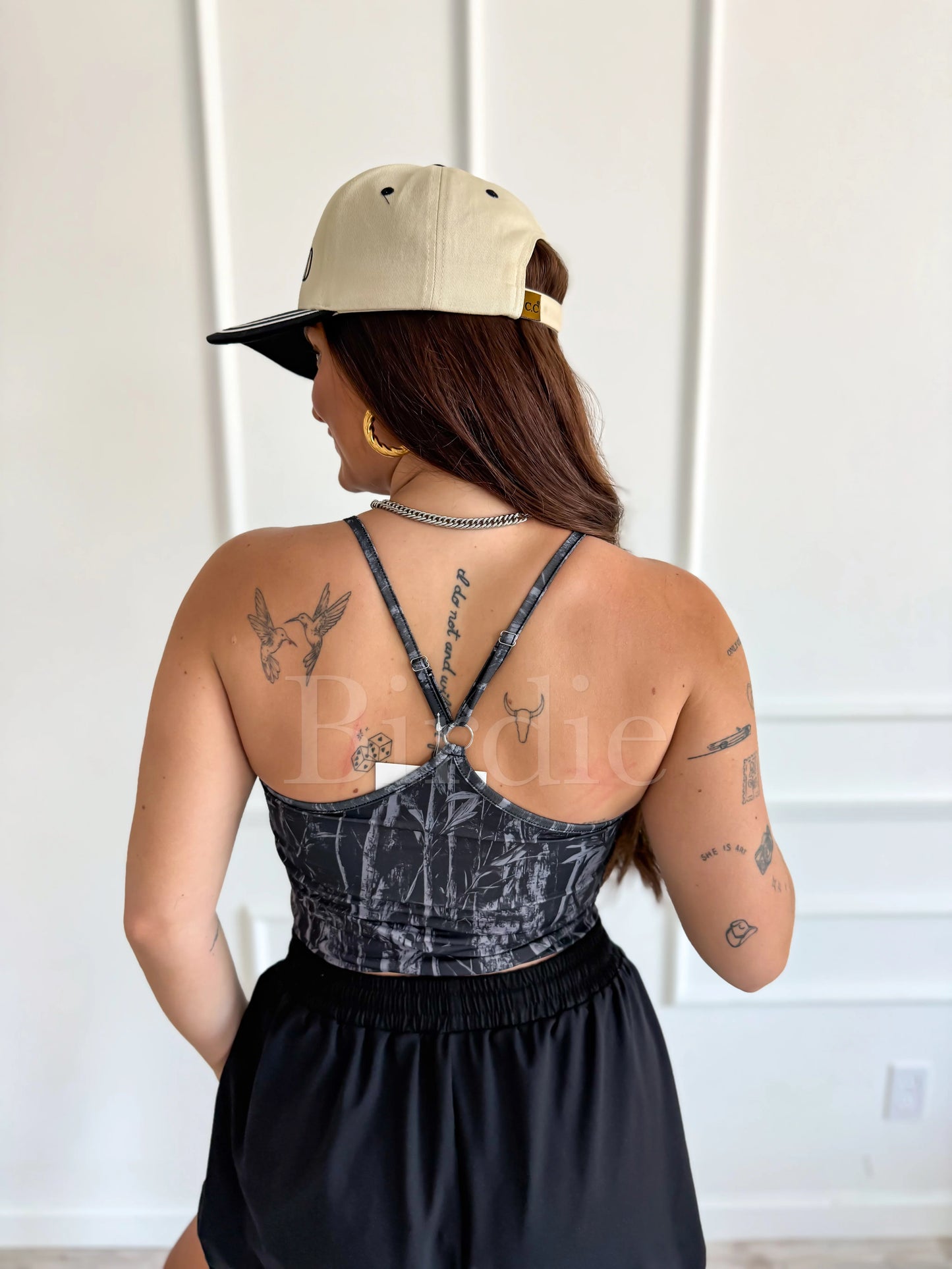 PREORDER Birdie Brami in Blackout Dark Camo