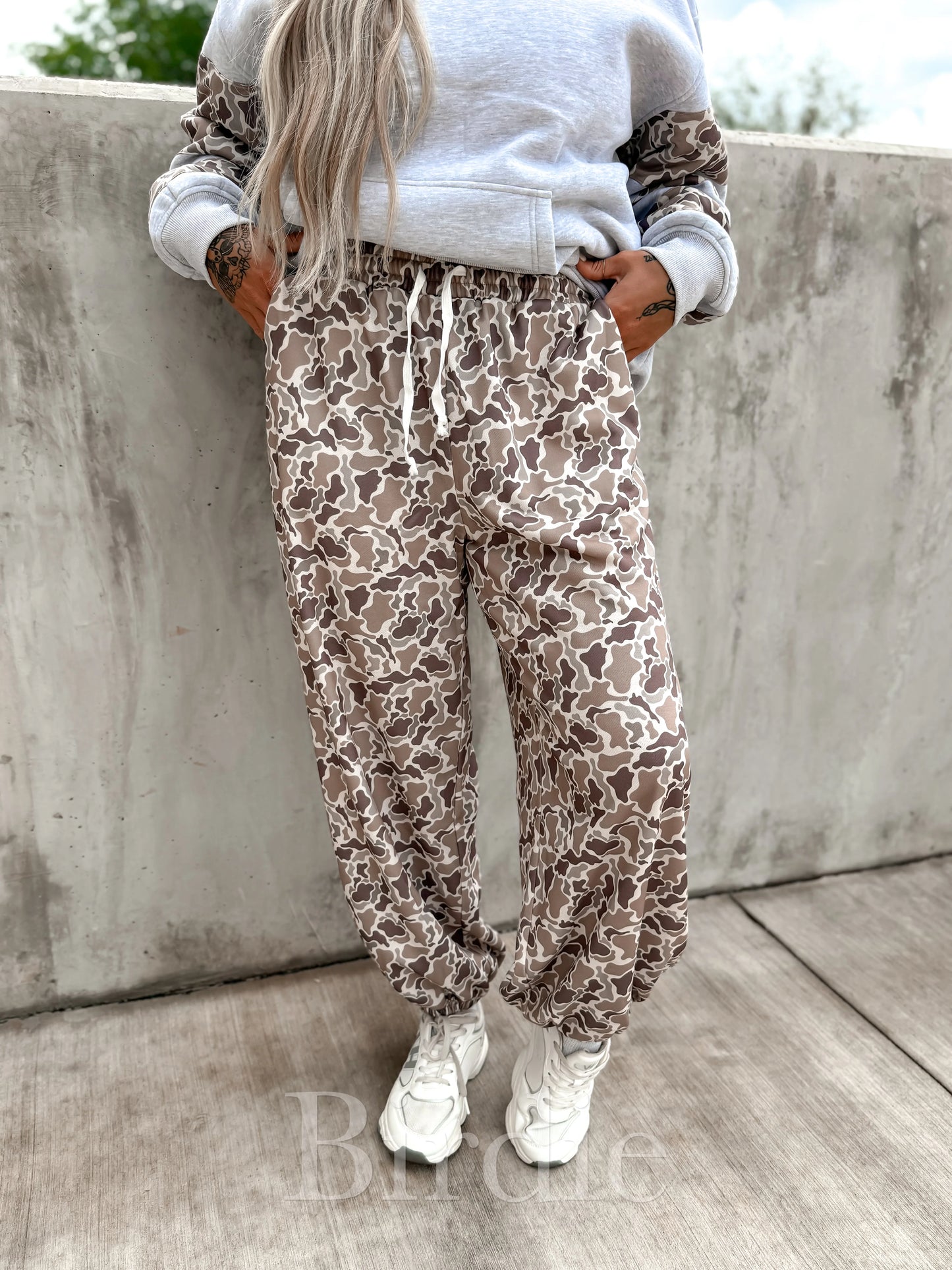 2ND CUT PRE-ORDER Birdie Duck Camo Cloud Joggers
