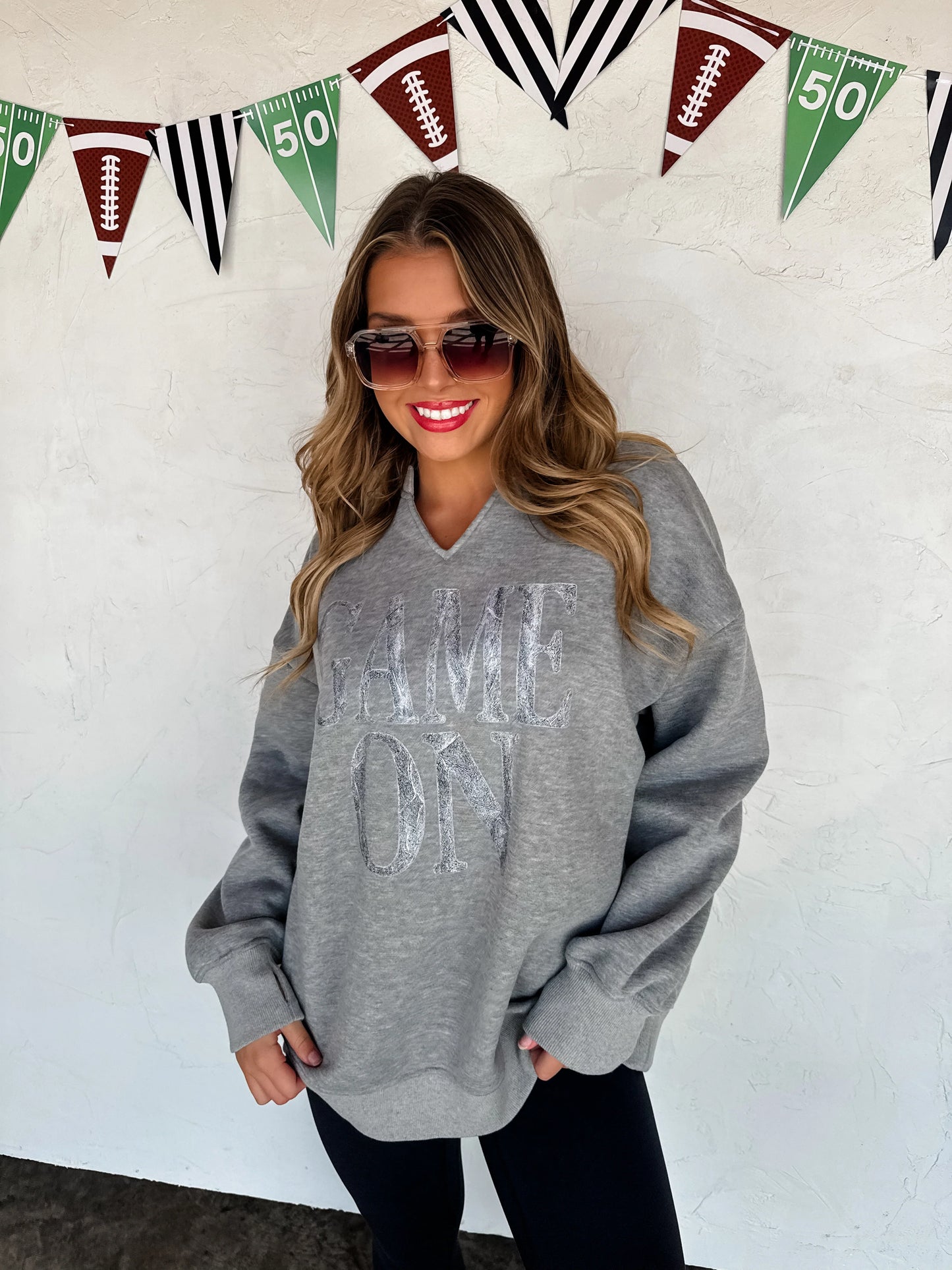 Game On Cut Sweatshirt