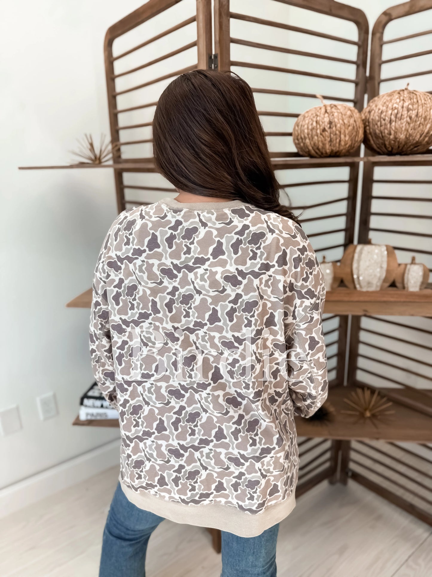 PREORDER Birdie Duck Camo Pullover