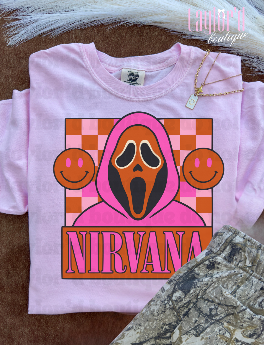 π»π§‘ Punchy Ghost Band Tee/ Crew