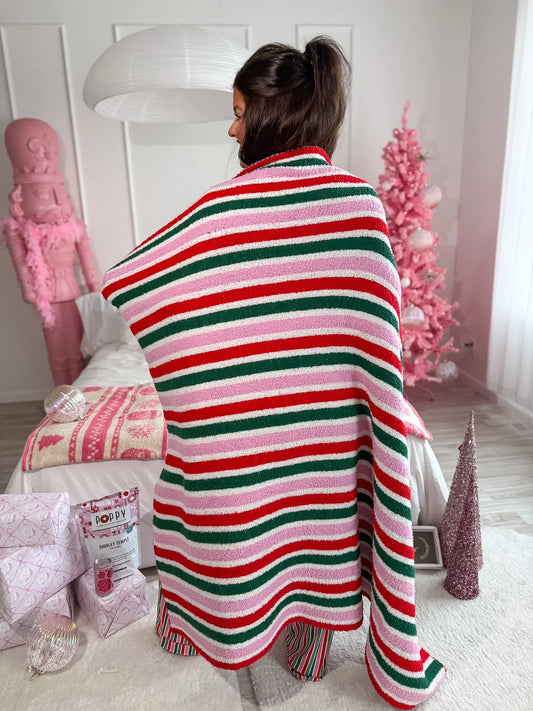 PREORDER Birdie Blanket in Everberry Lane
