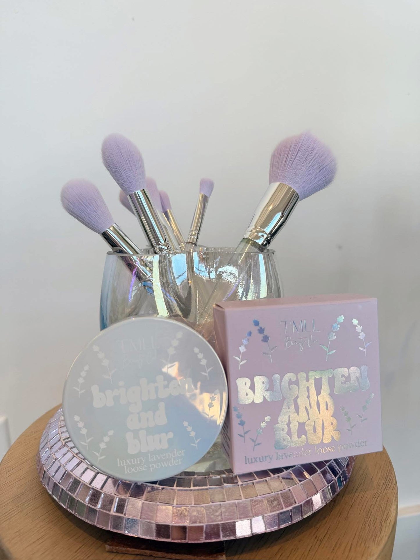 TMLL Brighten & Blur Lavender Setting Powder