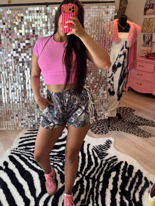 PREORDER Exclusive Real Tree Camo Bow Athletic Shorts