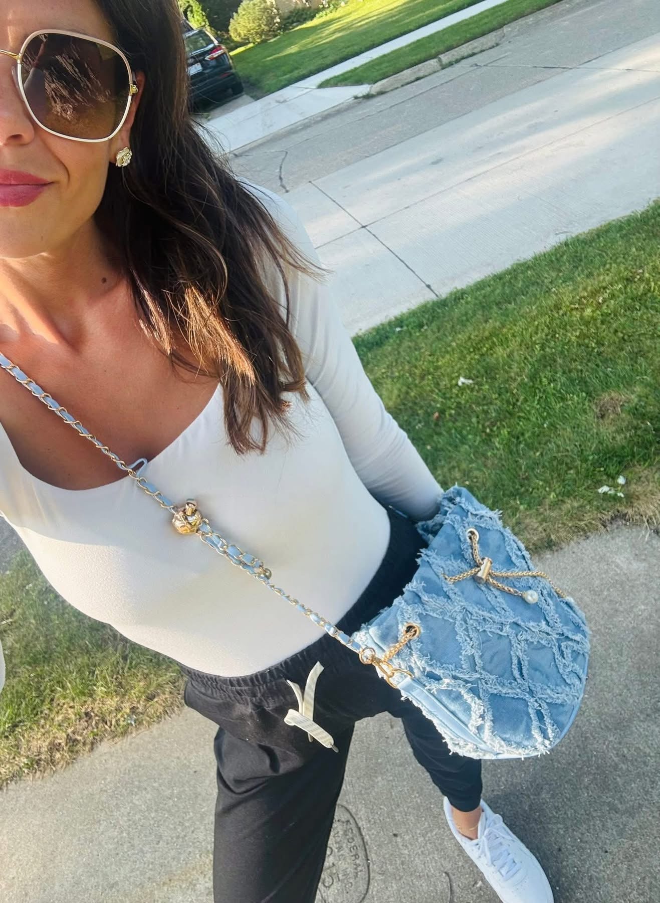 Denim Dreams Bucket Bag 🩵