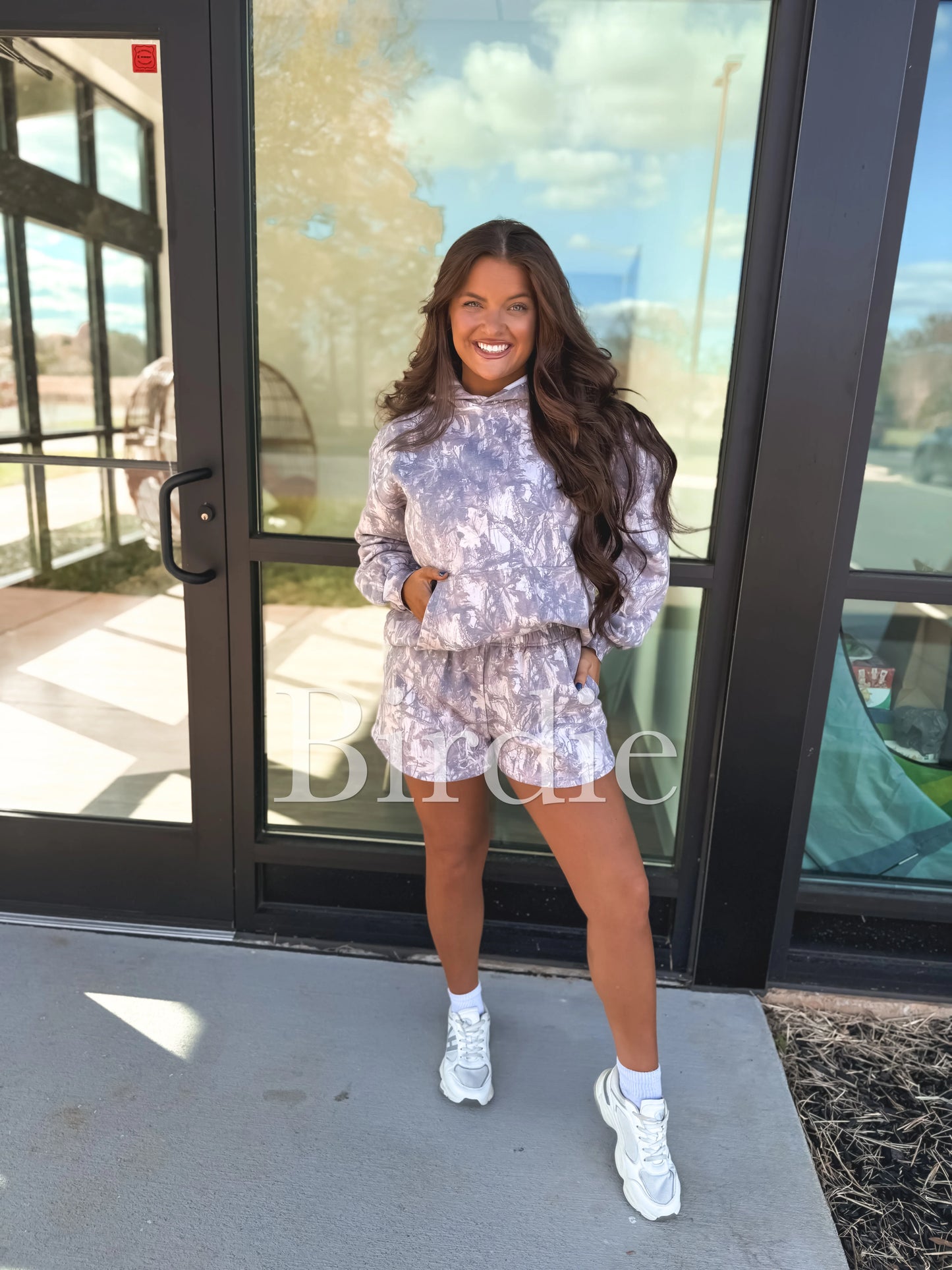 PREORDER Birdie Fleece Shorts In Dark Camo