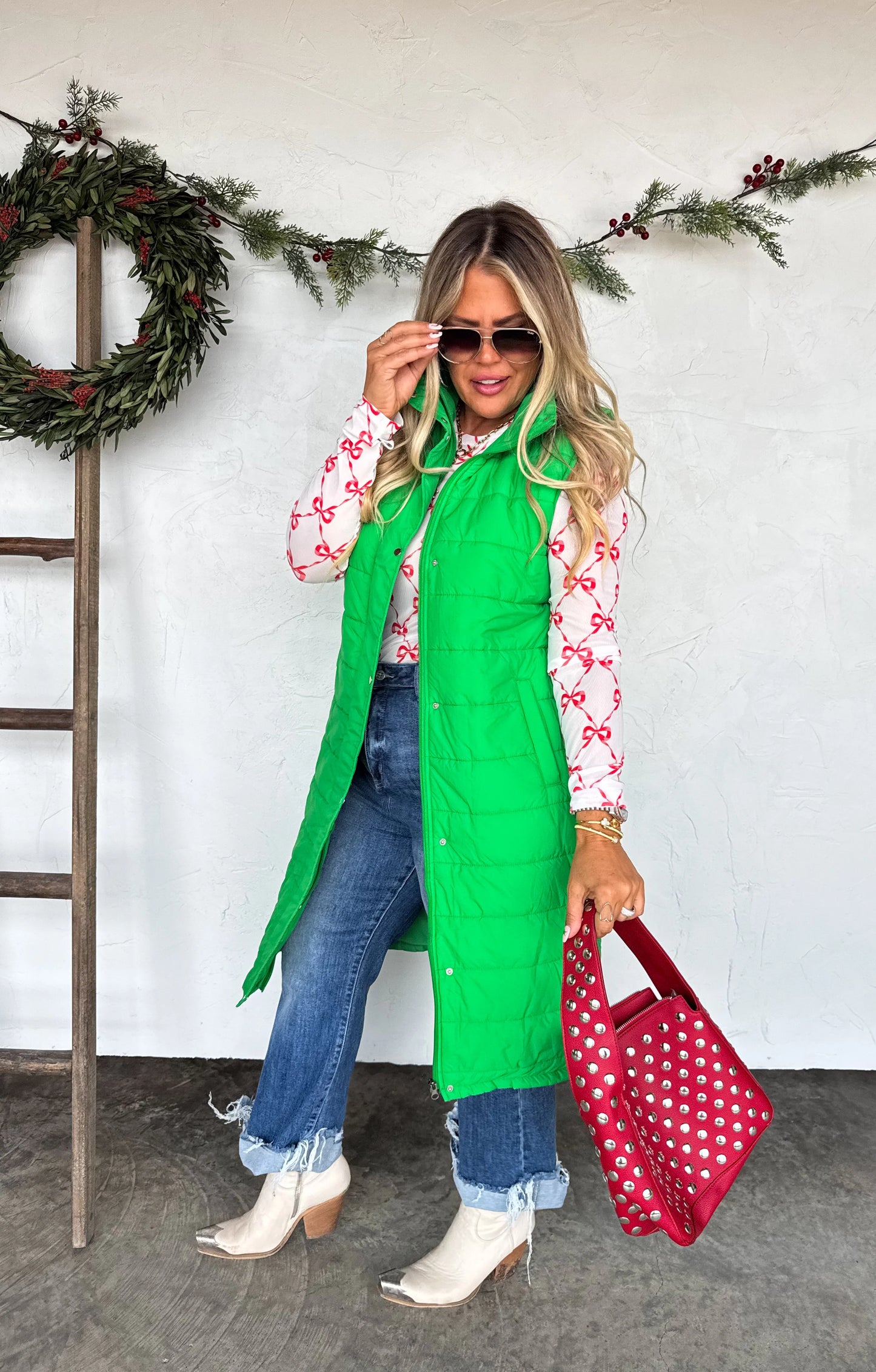 PRE-ORDER Kendall Long Puffer Vest