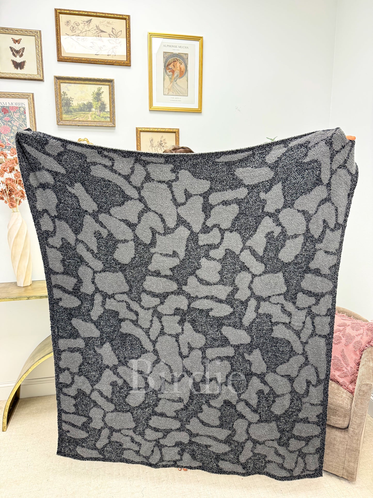 PREORDER Birdie Blackout Duck Camo Blanket
