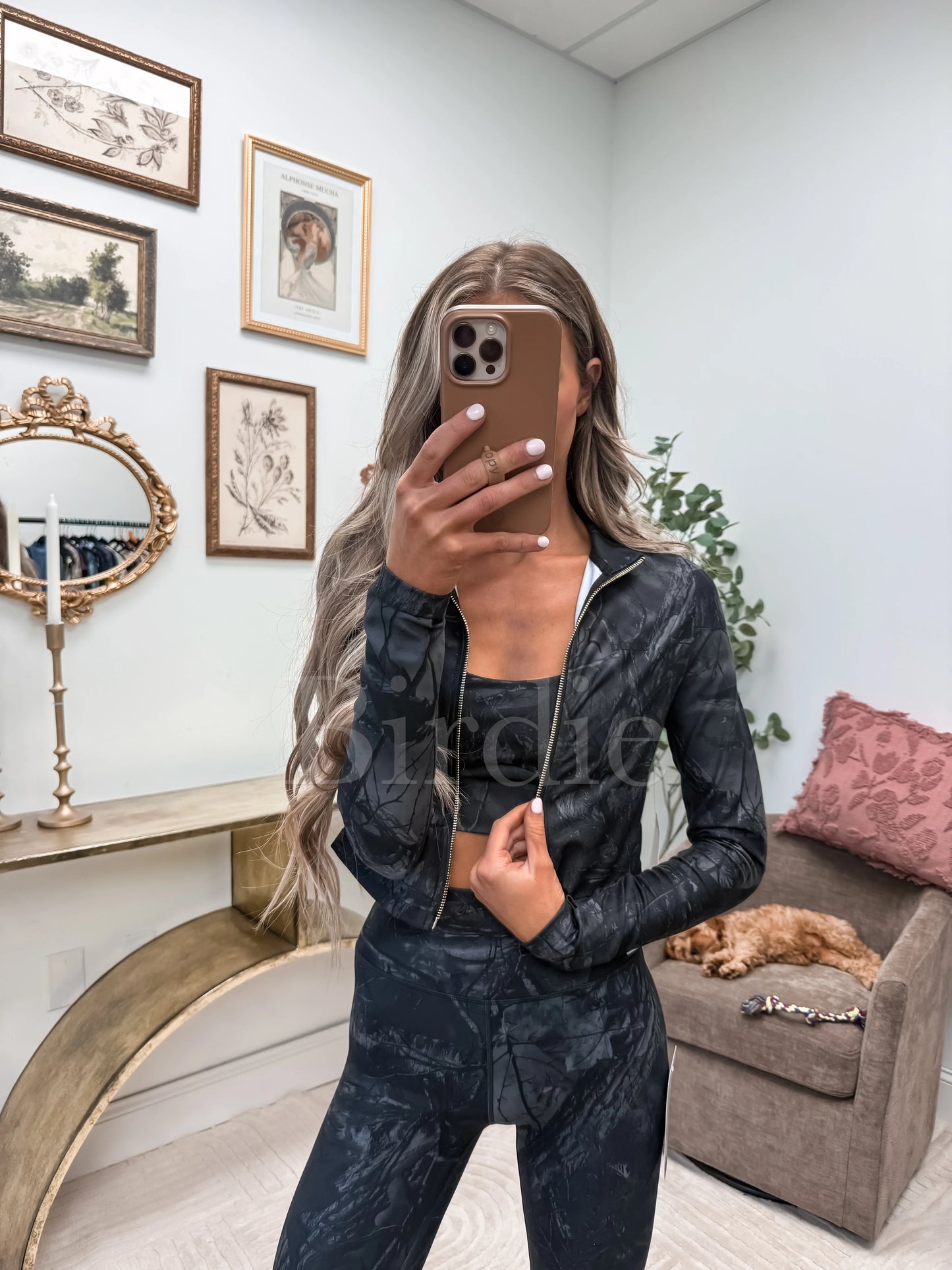 PREORDER Birdie Elevated Motion Jacket in Carbon Camo