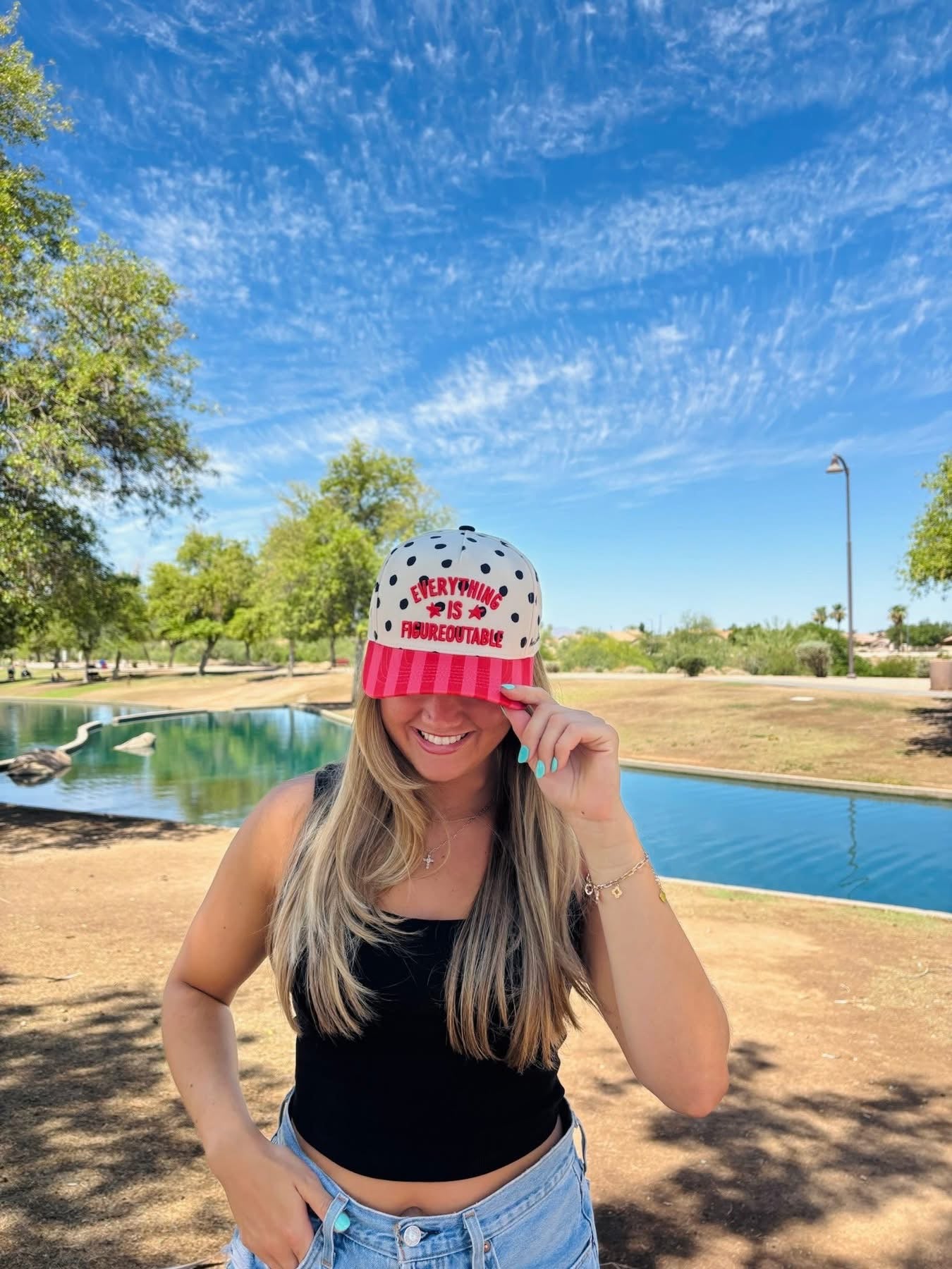 PREORDER Everything is Figureoutable Trucker Hat *ships in July*