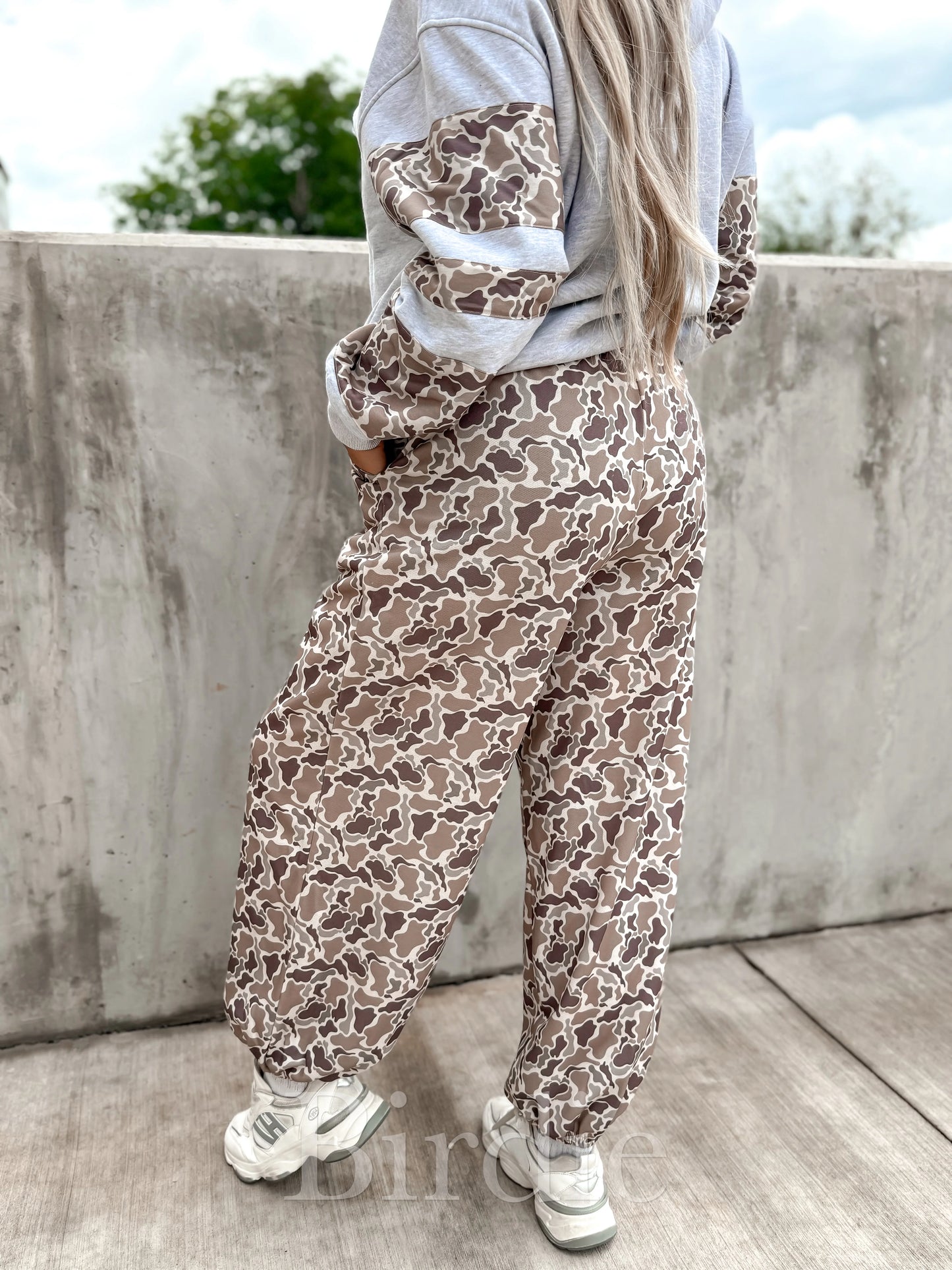 2ND CUT PRE-ORDER Birdie Duck Camo Cloud Joggers