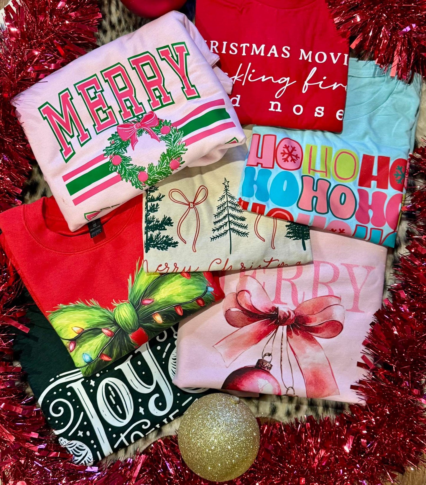 SURPRISE CHRISTMAS TEE/ SWEATER
