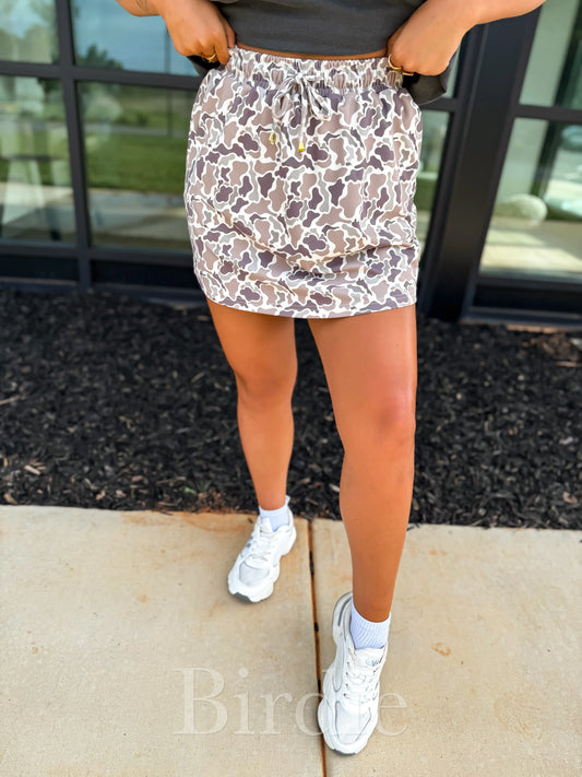 Birdie Duck Camo Active Skort