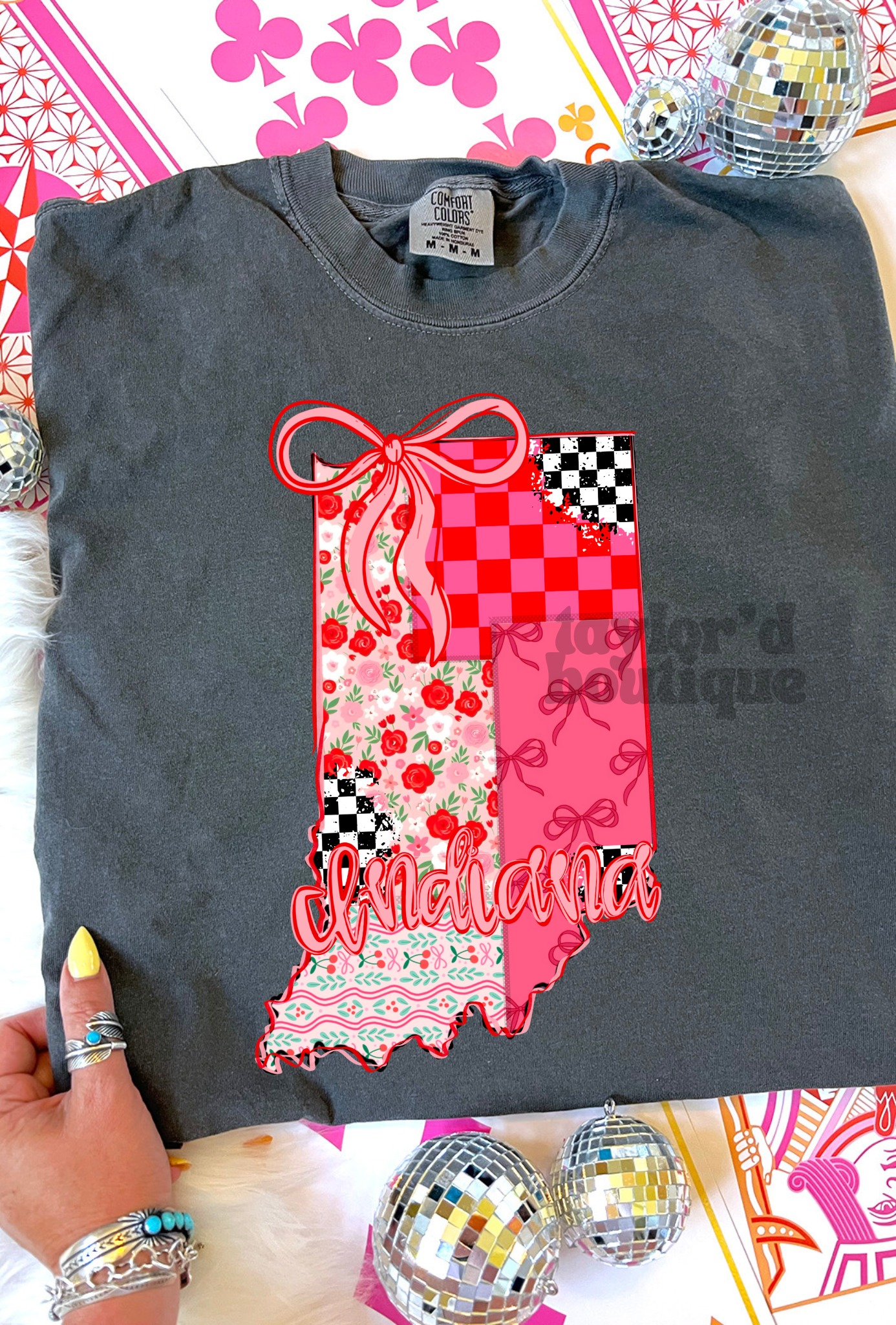 ππΊ Patchwork State Pride Tee