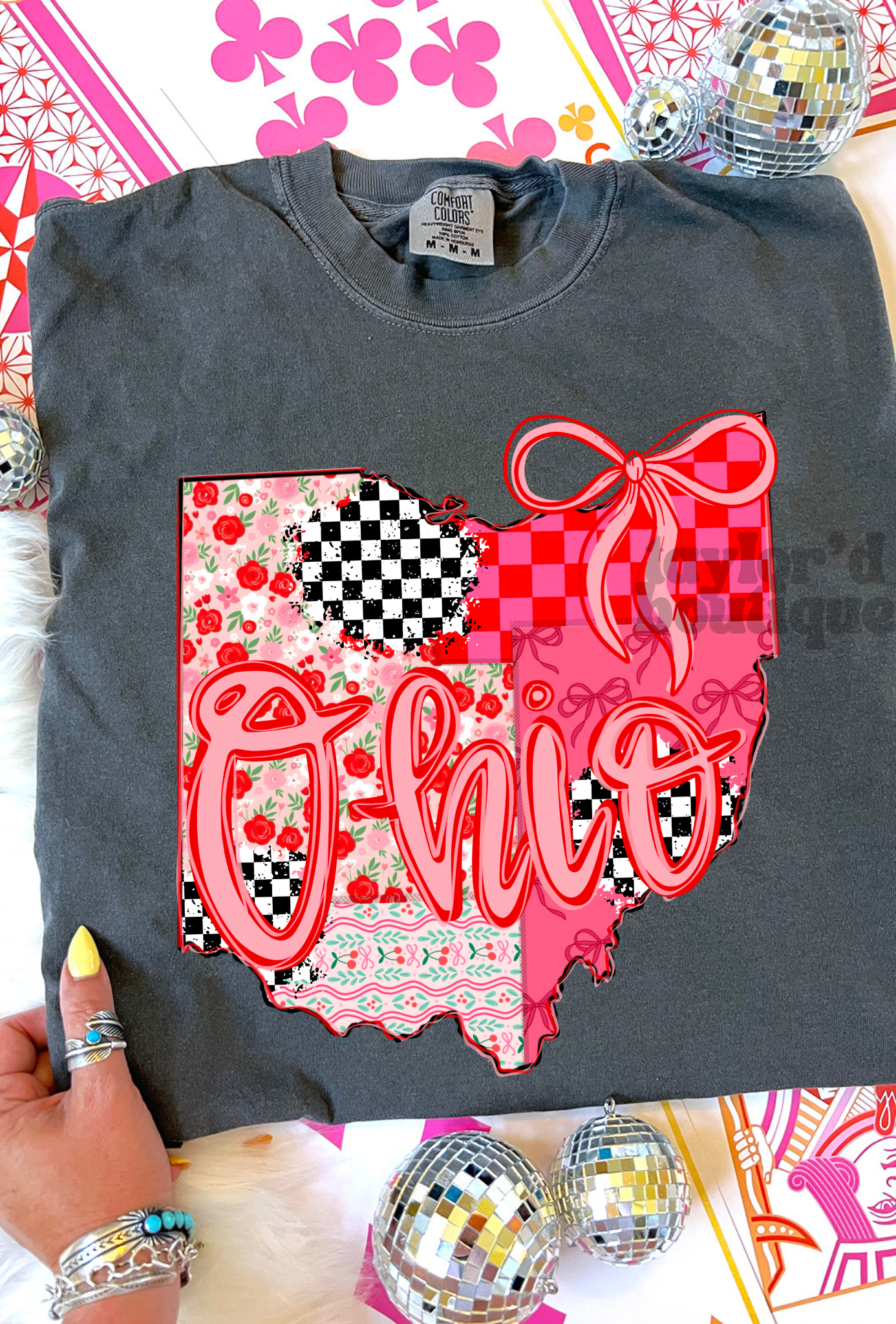 ππΊ Patchwork State Pride Tee