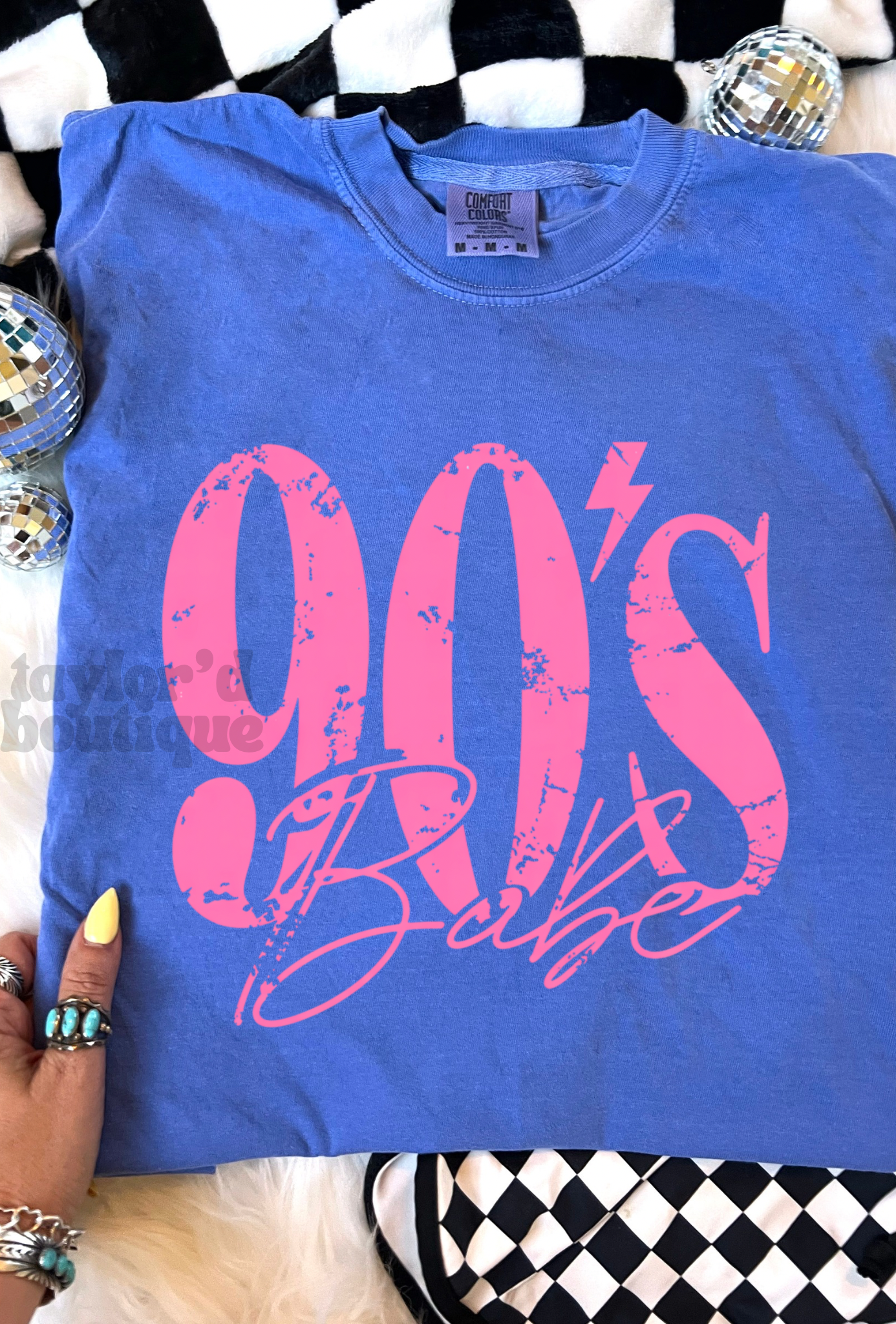 π§πΌ 90βs Babe Tee/ Crew