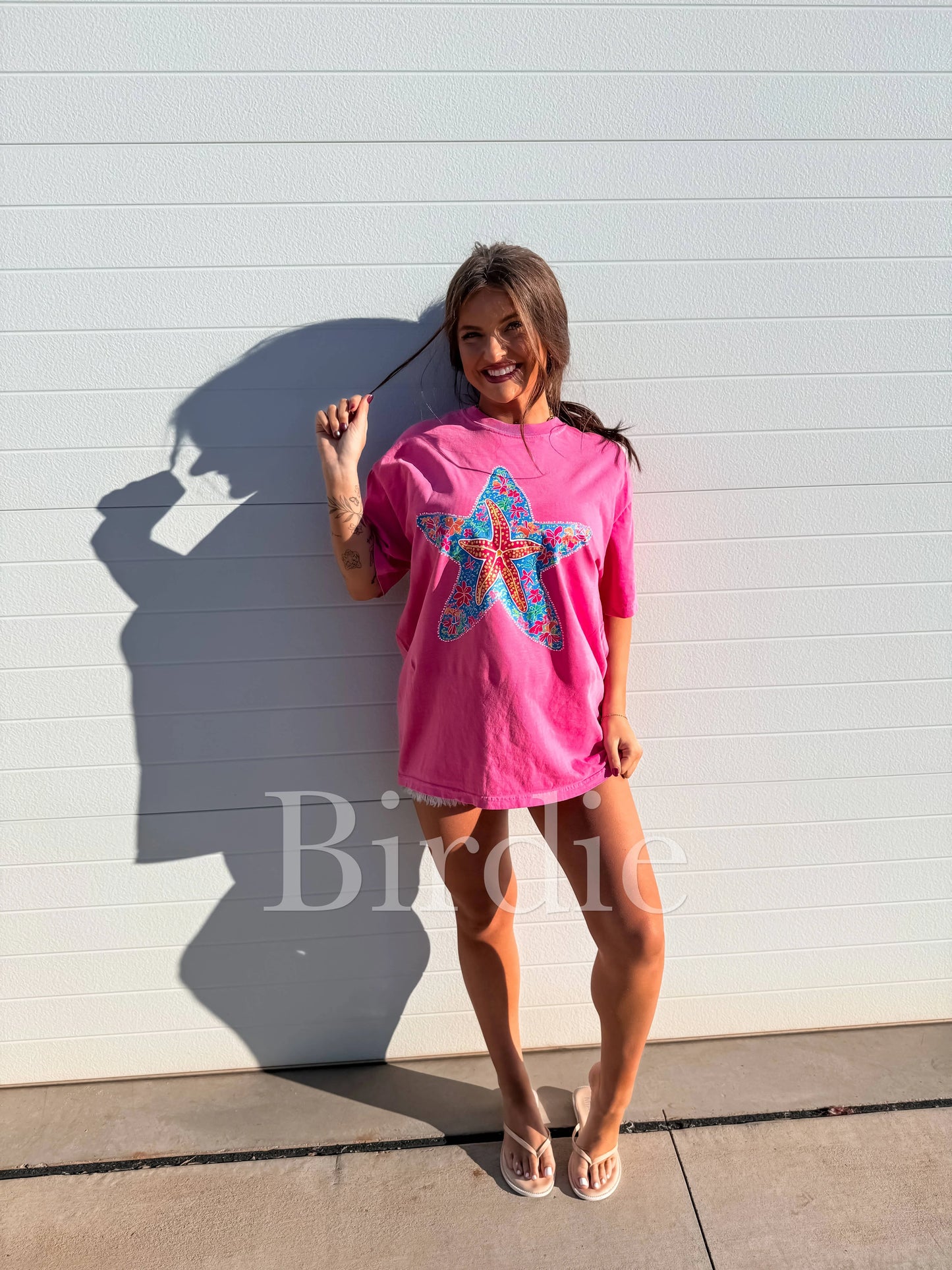 Starfish Graphic Tee on Crunchberry