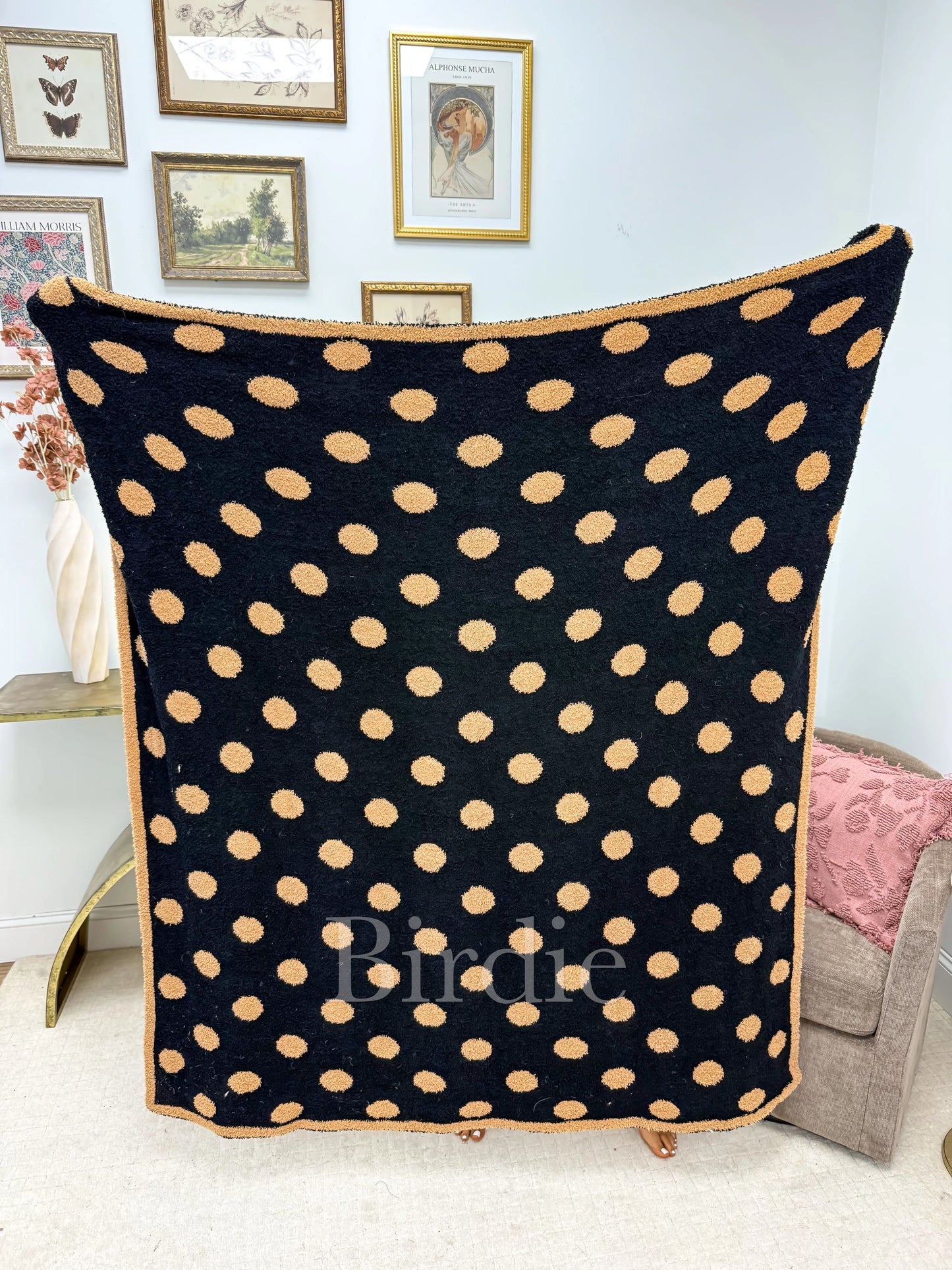 PREORDER Birdie Reversible Autumn Sprinkle Blanket