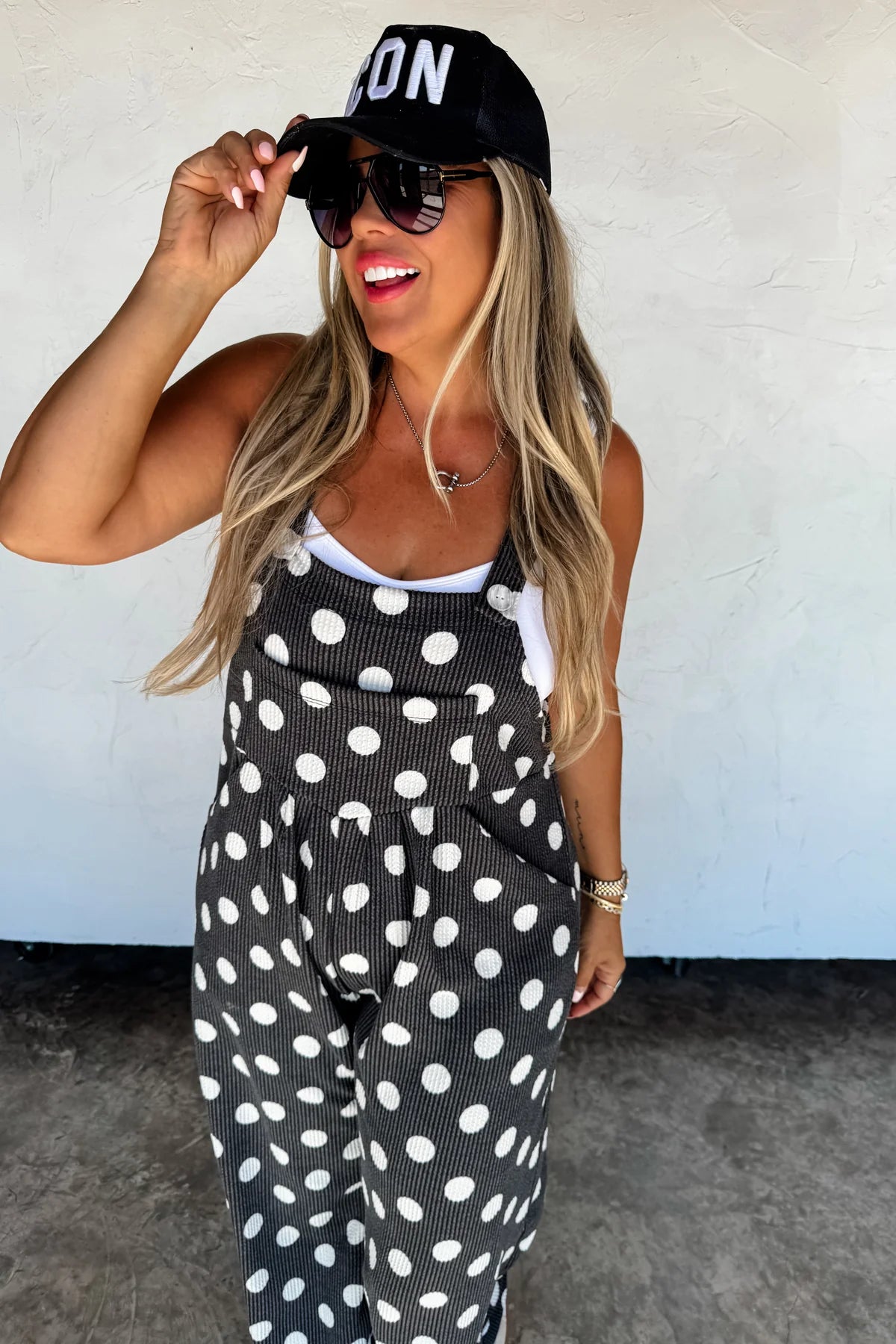 LIMITED QUANTITIES PREORDER *ships free* Polka Dot Karli Boho Overalls