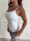 PREORDER Birdie AirSkin Cami with Built in Bra in White