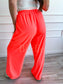 PREORDER Birdie Flowy Wide-Leg Pants in Flamingo Freeze