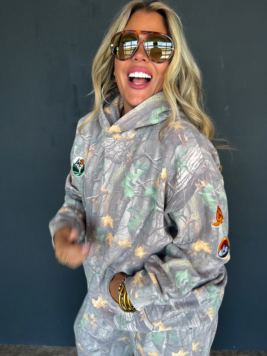 PREORDER Hidden Trail Camo Hoodie Pullover