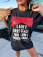 I Ain’t White Trash Graphic Tee on Black