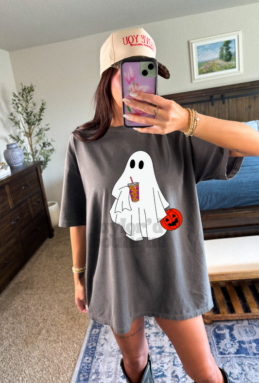 👻💖 Spookin’ & Sippin’ 2.0 CUSTOM Tee/Crew