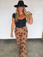 PREORDER Mocha Dot Denim Jeans