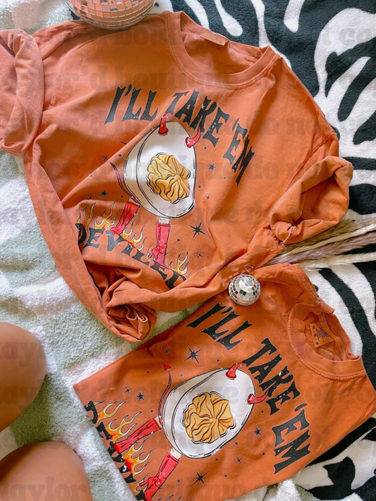 🍳❤️‍🔥 I’ll Take ‘Em Deviled Tee/ Crew
