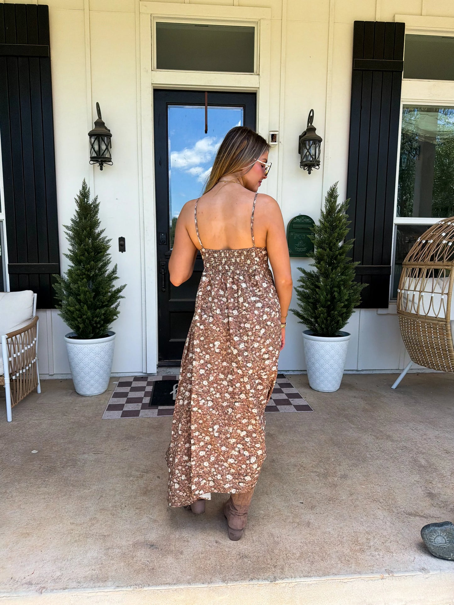 PREORDER Western Charm Maxi Dress