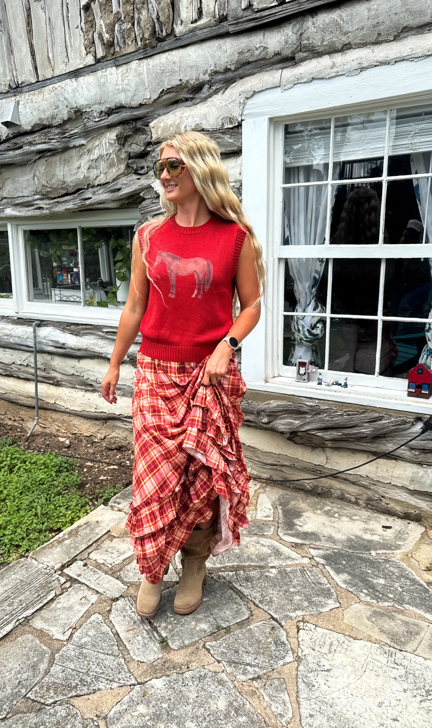 PREORDER Wander West Maxi Skirt