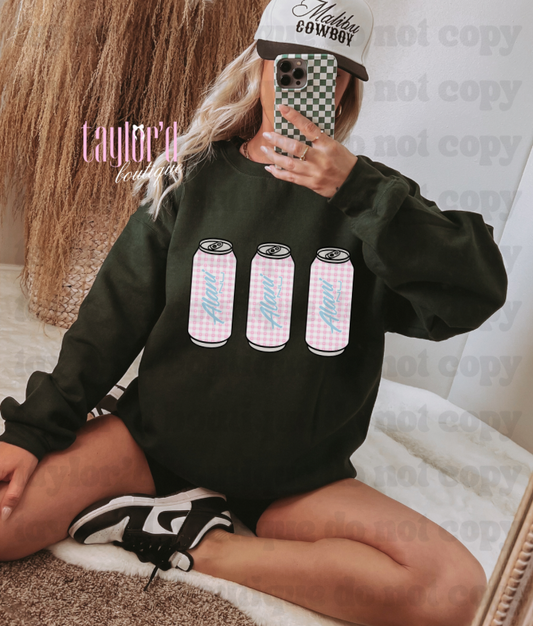 🧃💖 Lani Pink Picnic Tee/ Crew