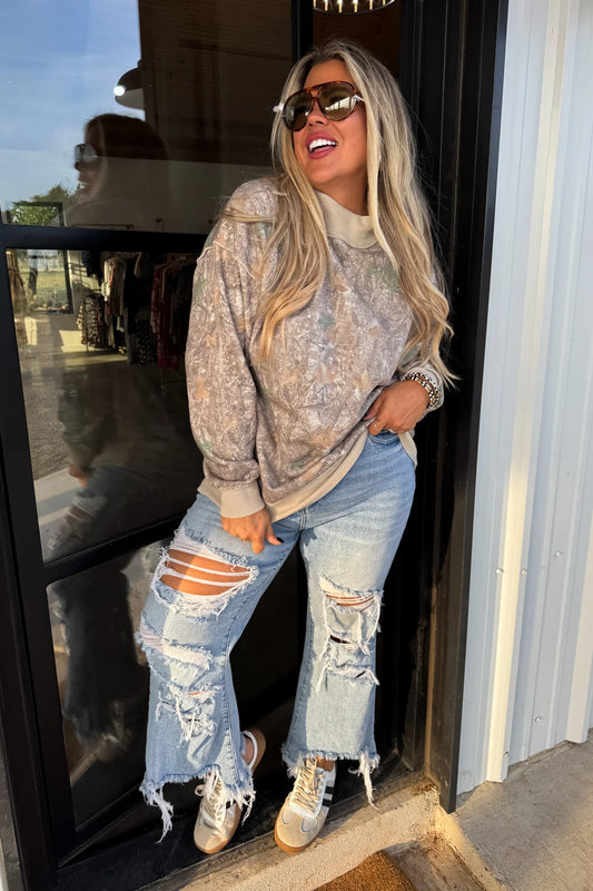 PREORDER Miller Mock Neck Sweatshirt