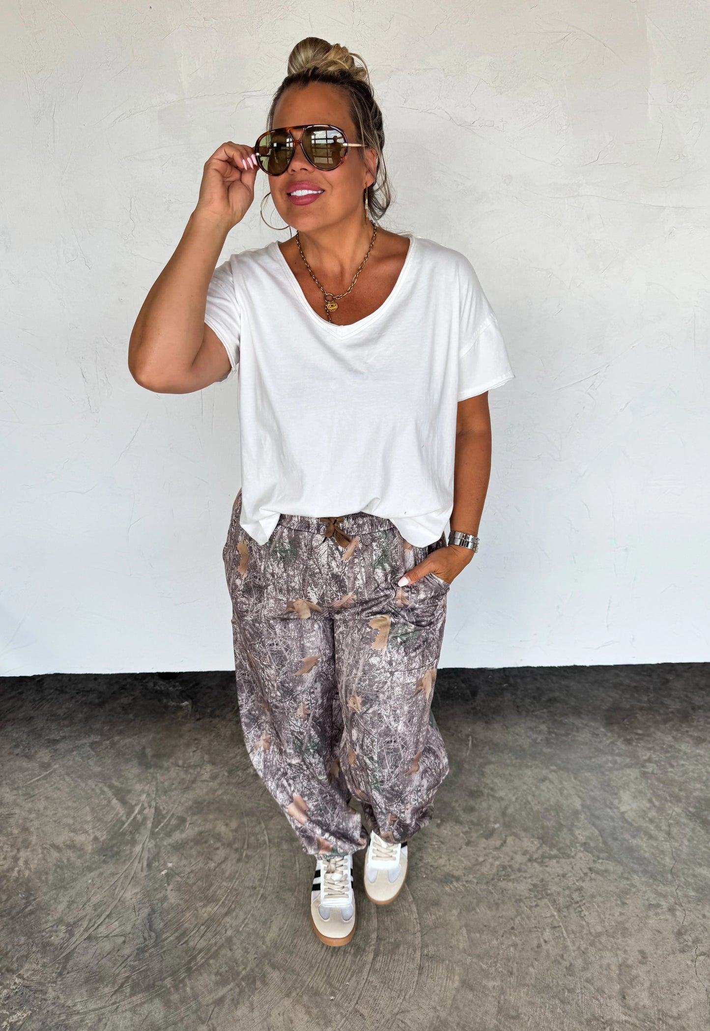 PREORDER/ free ship— Hideaway Camo Joggers