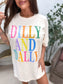 Dilly & Dally Graphic Tee on Ivory