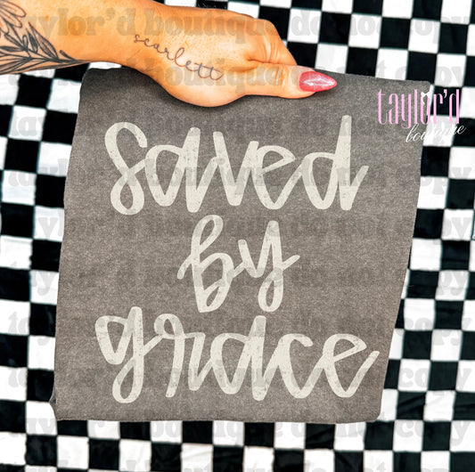🌷✝️ Saved By Grace Tee/ Crew