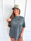 PREORDER Birdie Oversized Tee in Forest Fade Camo