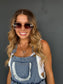 *LIMITED QUANTITIES* PREORDER Boho & Lace Denim Overalls