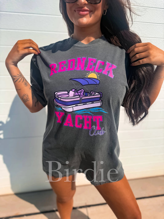 Redneck Yacht Club Graphic Tee on Pepper