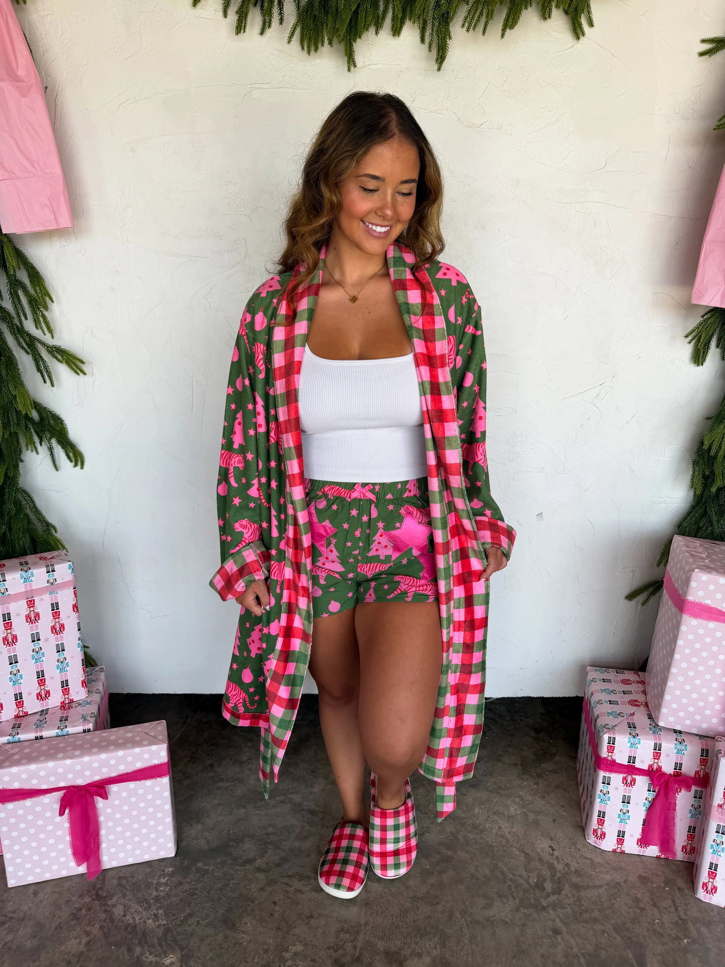 PREORDER Holiday At Home Robe