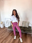 PREORDER Birdie Melt 2.0 Leggings in Desert Rose