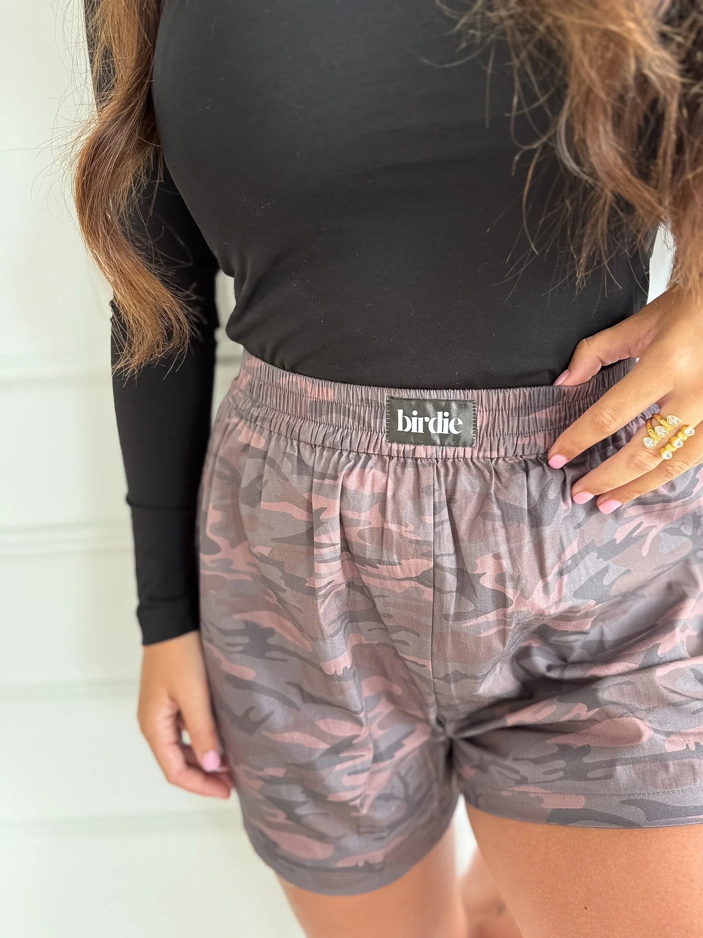 PREORDER Birdie Boxer Shorts in Smoked Oak Camo