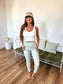 PREORDER Birdie Sculpt Leggings in Pistachio Dot