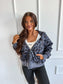 PREORDER Birdie Full Zip Jacket in Blackout Duck Camo